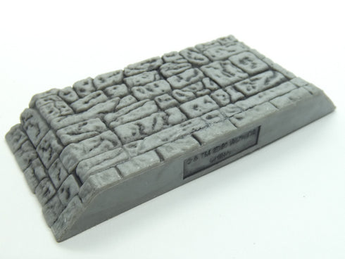 Warlock Tiles - Angles - 2” Stone Exterior Inside Angled Half Walls