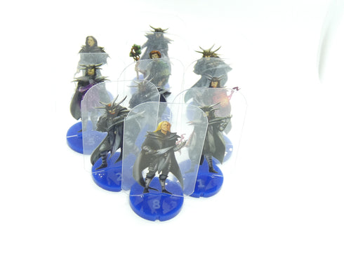 Arcknight Flat Plastic Miniatures - Dragon Cultists Warband - 10 2D Minis