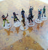 Arcknight Flat Plastic Miniatures - Deadlands Set - 64 2D Minis
