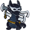 Pin - Kaku the Black Kobold Monk - Gallant Goblin