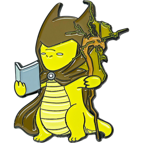 Pin - Yuki the Yellow Kobold Warlock - Gallant Goblin