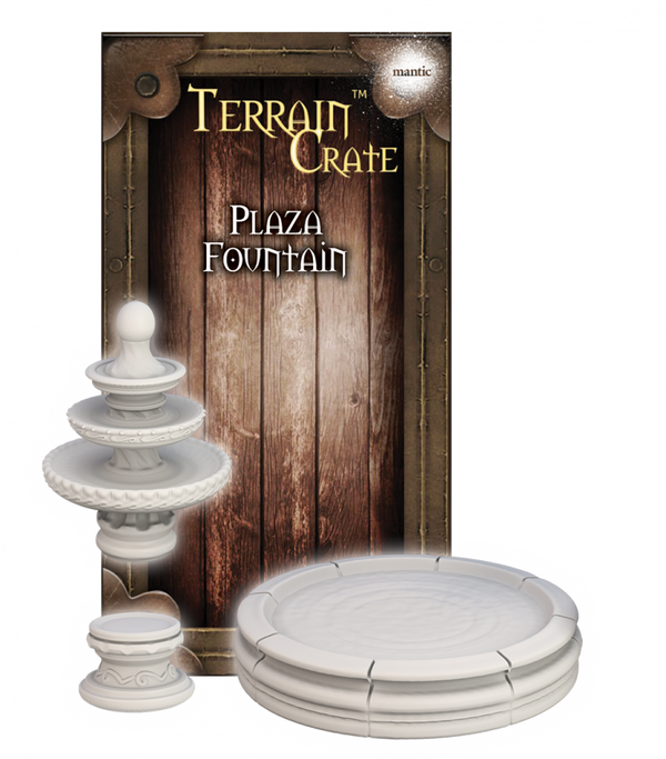 Terrain Crate: Plaza Fountain