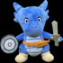 Plush - Buckles the Blue Kobold Fighter - Gallant Goblin