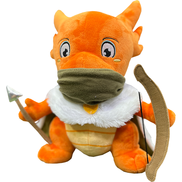 Plush - Flick the Orange Kobold Ranger - Gallant Goblin