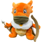 Plush - Flick the Orange Kobold Ranger - Gallant Goblin