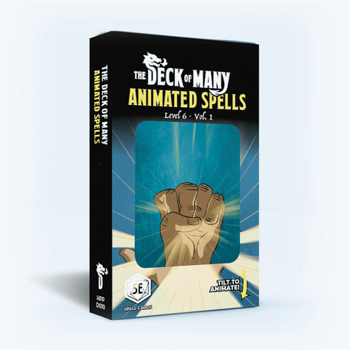 Deck of Many: Animated Spells: Level 6 A-Z