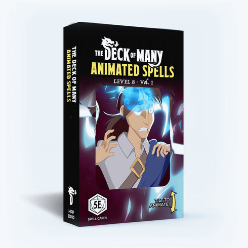 Deck of Many: Animated Spells: Level 8 A-Z