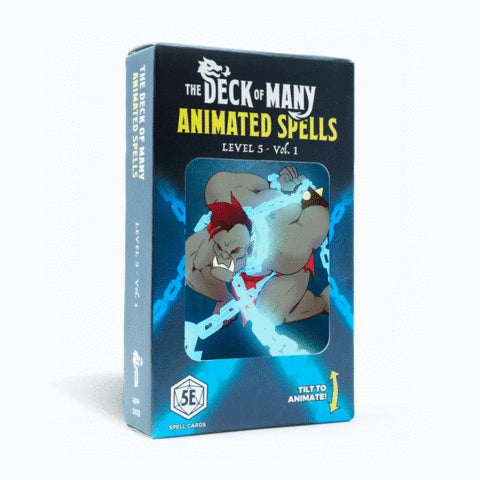 Deck of Many: Animated Spells: Level 5 A-Z