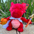 Plush - Rory the Red Kobold Wizard - Gallant Goblin