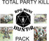 THE RPG MINI HUNTER TPK Pack: Total Party Kill Pack - 50 Minis!