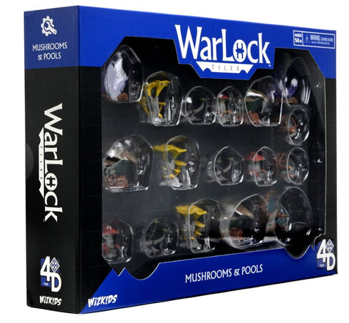WarLock Tiles Caverns Accessory Mushrooms & Pools