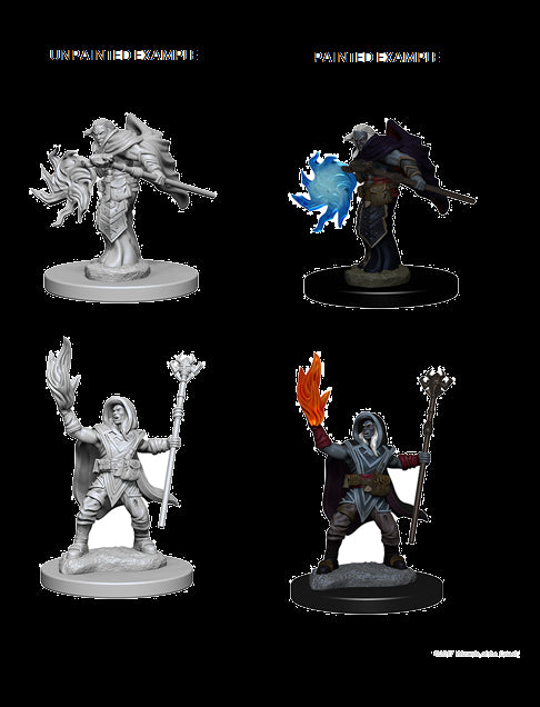 D & D Nolzur's Marvelous Miniatures - Elf Wizard (Male) - Unpainted