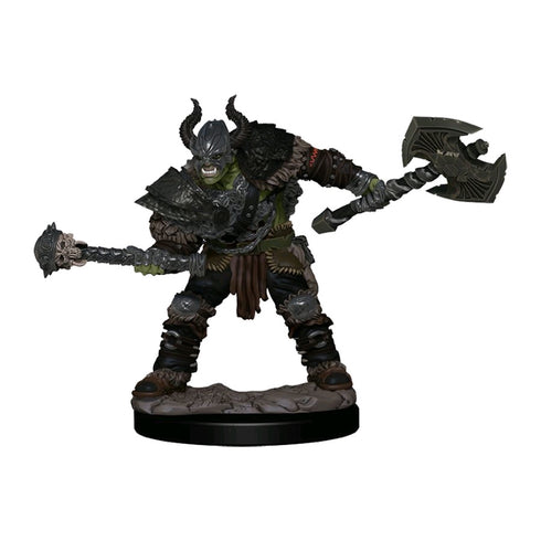 Pathfinder Battles: Premium Miniatures Wave 1: Half-Orc Male Barbarian