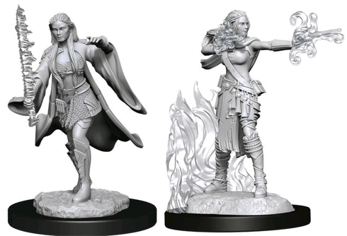 D&D Nolzur's Marvelous Miniatures - Multiclass Warlock + Sorcerer - Unpainted