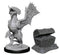 D&D Nolzur's Marvelous Miniatures - Bronze Dragon Wyrmling & Pile of Sea Found Treasure - Unpainted