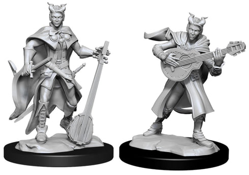D&D Nolzur's Marvelous Miniatures - Tiefling Bard - Female - Unpainted