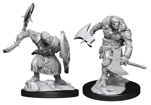 D&D Nolzur's Marvelous Miniatures - Warforged Barbarian - Unpainted