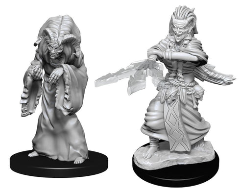 D&D Nolzur's Marvelous Miniatures - Night Hag & Dusk Hag - Unpainted