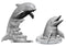 Pathfinder Battles Deep Cuts - Dolphins - Unpainted