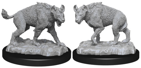 Pathfinder Battles Deep Cuts - Hyenas - Unpainted