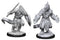 D&D Nolzur's Marvelous Miniatures - Lizardfolk Barbarian & Cleric - Unpainted