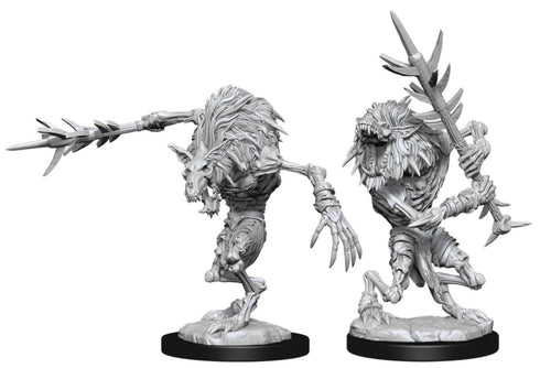 D & D Nolzur's Marvelous Miniatures - Gnoll Witherlings - Unpainted