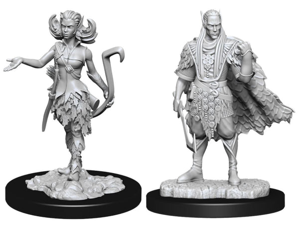 D & D Nolzur's Marvelous Miniatures - Autumn Eladrin & Summer Eladrin - Unpainted