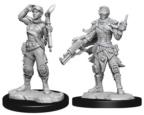 Starfinder Battles Deep Cuts - Human Mechanic - Unpainted
