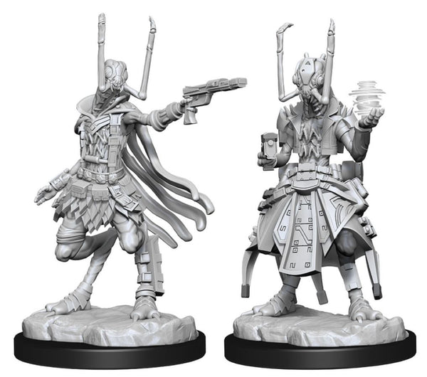 Starfinder Battles Deep Cuts - Shirren Technomancer - Unpainted
