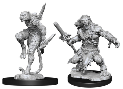 Magic the Gathering Unpainted Miniatures: Nacatls