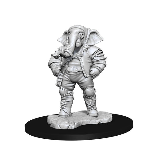 Magic the Gathering Unpainted Miniatures: Quintorius, Field Historian (Loxodon)