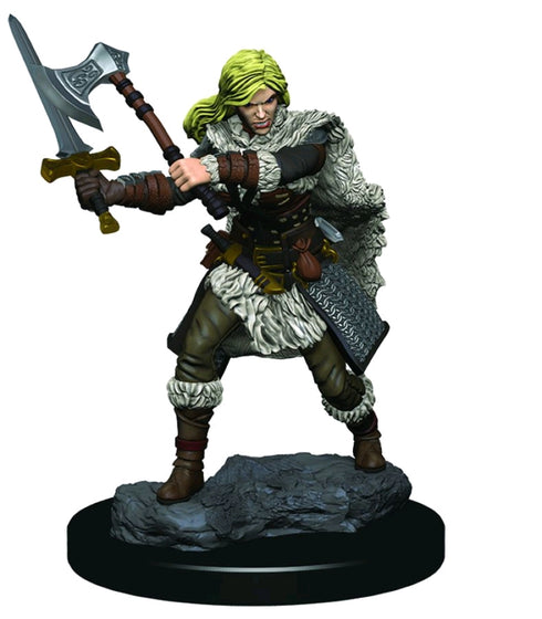 Icons of the Realms: D&D Premium Miniatures Wave 3: Human Female Barbarian
