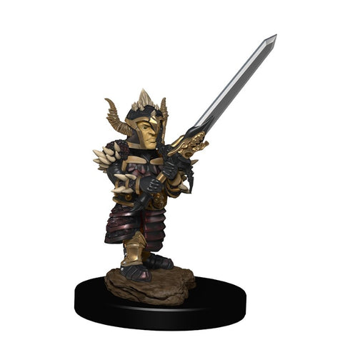 Icons of the Realms: D&D Premium Miniatures Wave 6: Halfling Fighter - Male