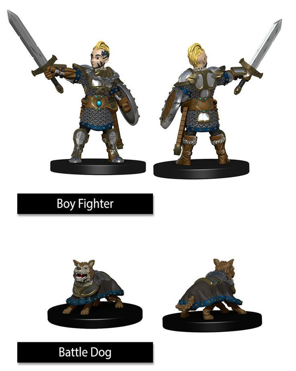 Wardlings Boy Fighter & Battle Dog