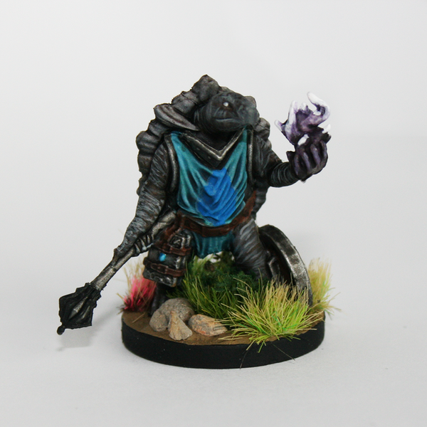 Krakenships Chellon (Tortle) Cleric - Unpainted