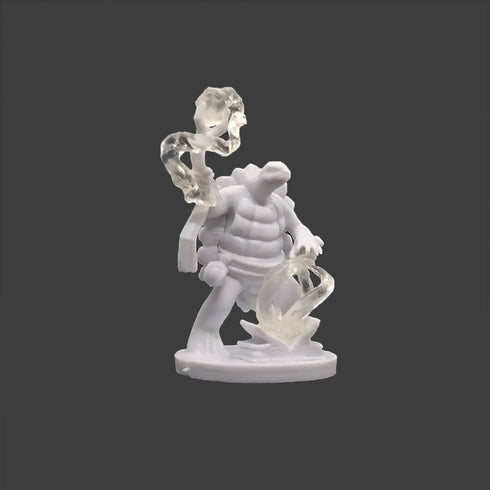 Krakenships Chellon (Tortle) Wizard - Unpainted