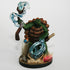 Krakenships Chellon (Tortle) Wizard - Unpainted