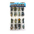Arcknight Flat Plastic Miniatures - Civilians Set - 56 2D Minis