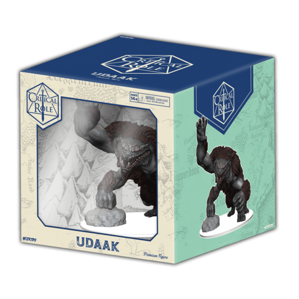 Critical Role Monsters of Wildemount Prepainted Miniatures Udaak Premium Figure