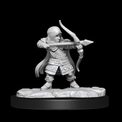 Critical Role Unpainted Miniatures Lotusden Halfing Ranger Male