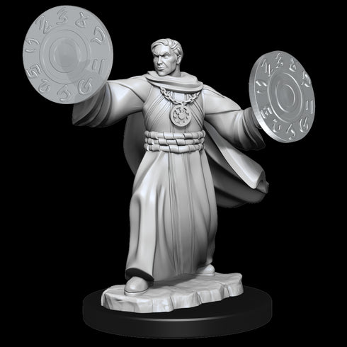 Critical Role Unpainted Miniatures Human Graviturgy and Chronurgy Wizards Female