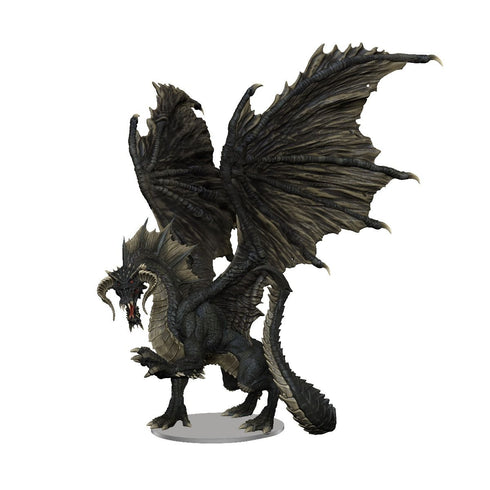 D&D Icons of the Realms Adult Black Dragon Premium Figure