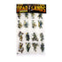 Arcknight Flat Plastic Miniatures - Deadlands Horde Set - 32 2D Minis