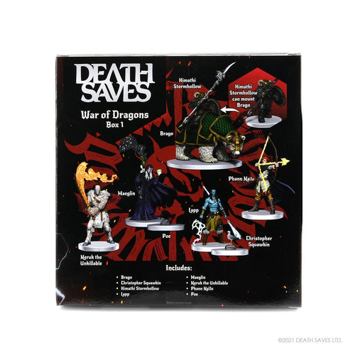 Death Saves War of Dragons Box Set 1