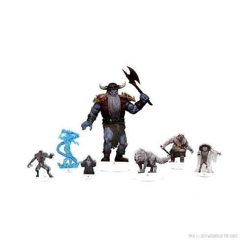 D&D Idols of the Realms Miniatures Icewind Dale Rime of the Frostmaiden-2D Frost Giant