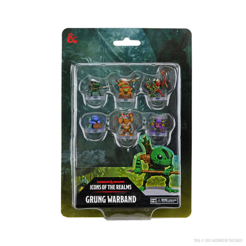 D&D Icons of the Realms Grung Warband