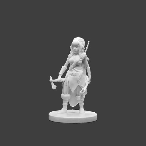 Krakenships Forest Guardian (Firbolg) Female Barbarian - Unpainted