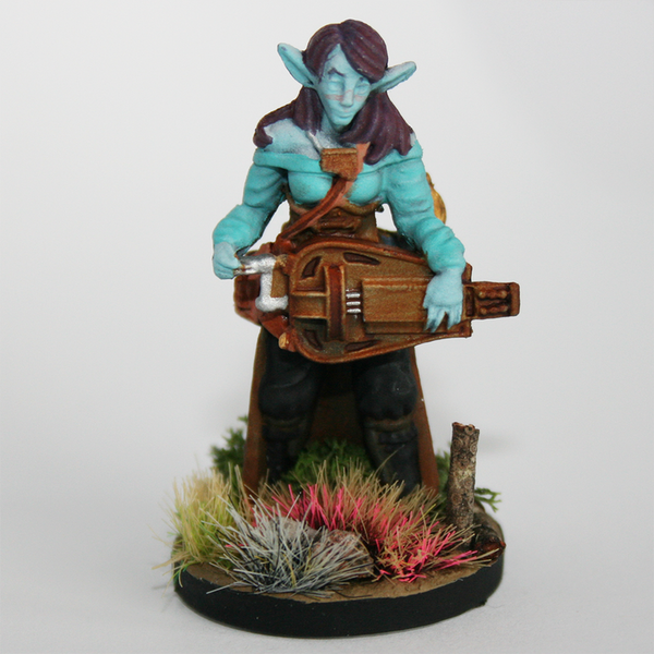 Krakenships Forest Guardian (Firbolg) Female Bard - Unpainted