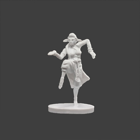 Krakenships Forest Guardian (Firbolg) female monk - Unpainted