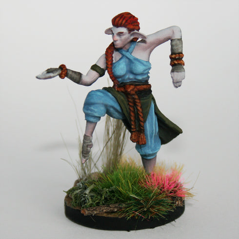 Krakenships Forest Guardian (Firbolg) female monk - Unpainted